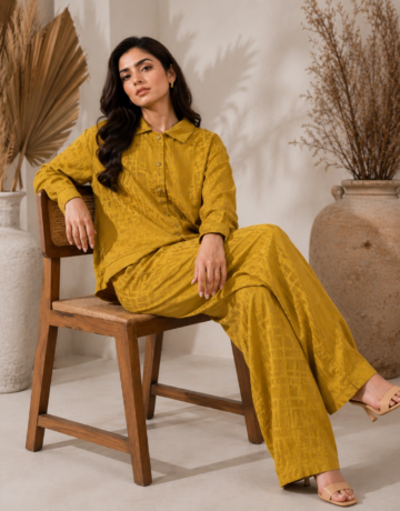 Silk Co-ords Jacket Set