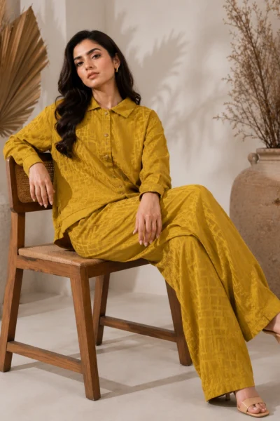 Silk Co-ords Jacket Set